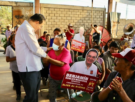 Por su lealtad al Pueblo, Benjamín Robles “El Bueno” será senador de Oaxaca