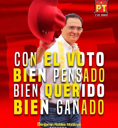 Elección al Senado en Oaxaca será entre PT 