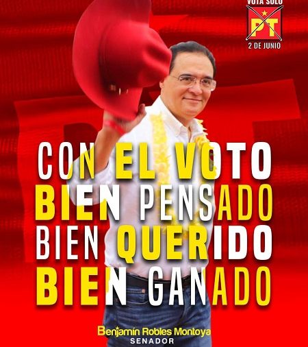 Elección al Senado en Oaxaca será entre PT 