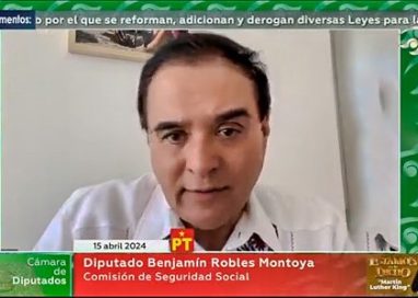 Legisla Benjamín Robles por el bienestar y dignificación de pensionadas y pensionados