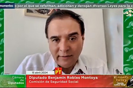 Legisla Benjamín Robles por el bienestar y dignificación de pensionadas y pensionados